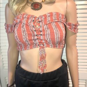 Lottle Moss Crop bra top Small